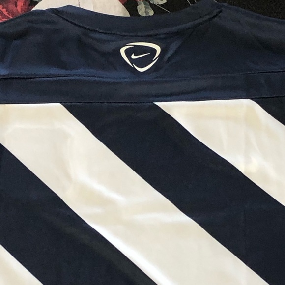 2013 NIKE DRI-FIT MCFC MANCHESTER CITY FUTBOL SOCCER TRAINING JERSEY MENS L RARE - Picture 8 of 8